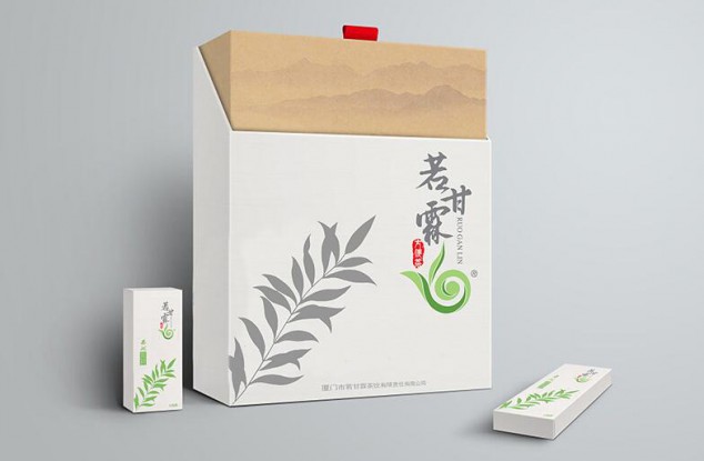 若甘霖茶叶礼盒设计