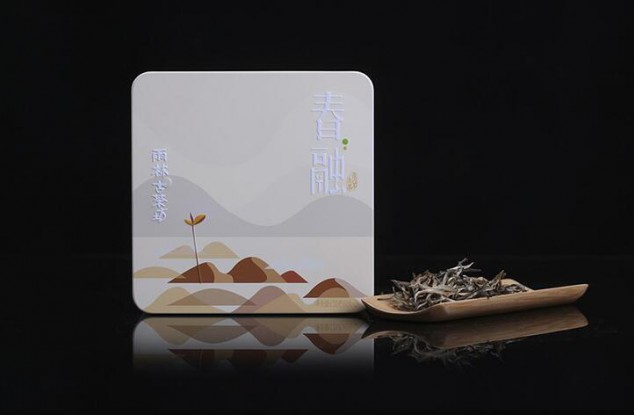 春韵茶叶礼盒铁盒包装设计