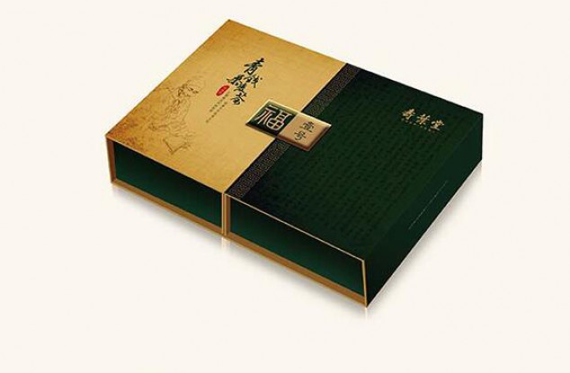养身茶礼盒设计