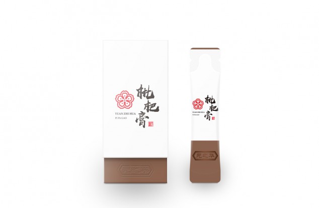 元之华枇杷膏包装设计