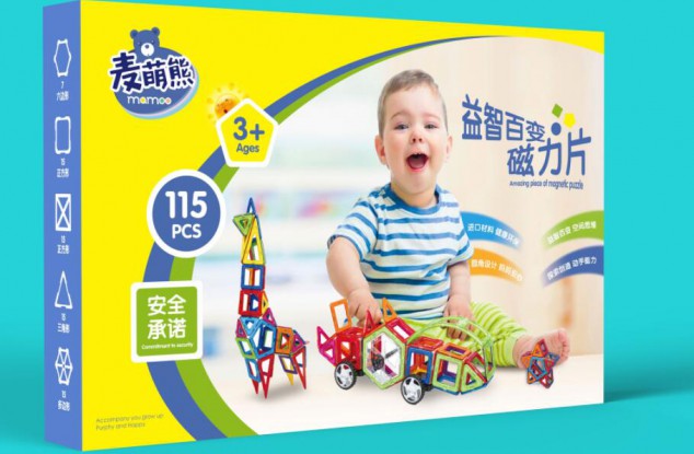 麦萌熊玩具包装设计