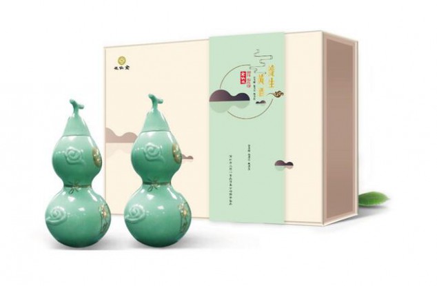 金仙观养生酒包装盒设计