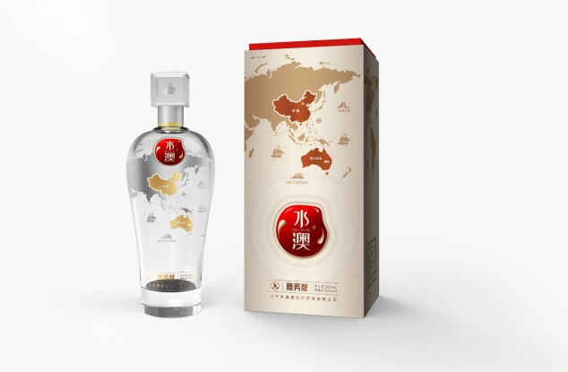 水澳白酒包装设计