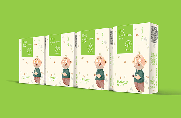 肠胃茶三高茶包装盒设计