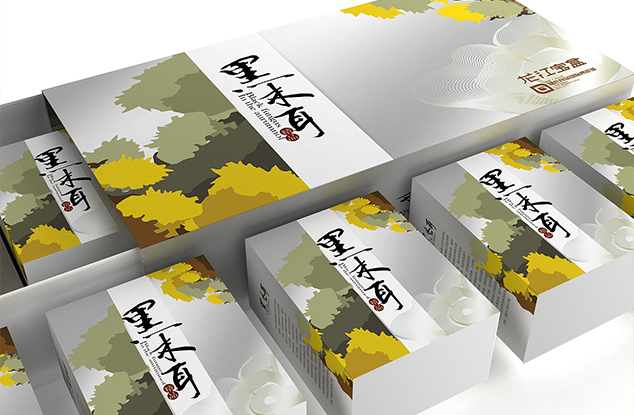黑木耳包装盒设计