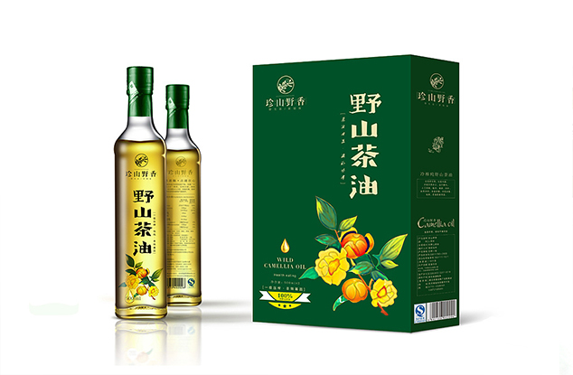 野山茶油包装盒设计