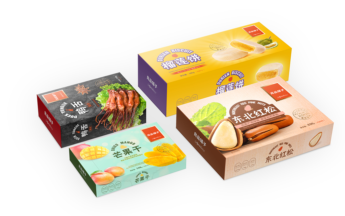 良品铺子食品包装设计