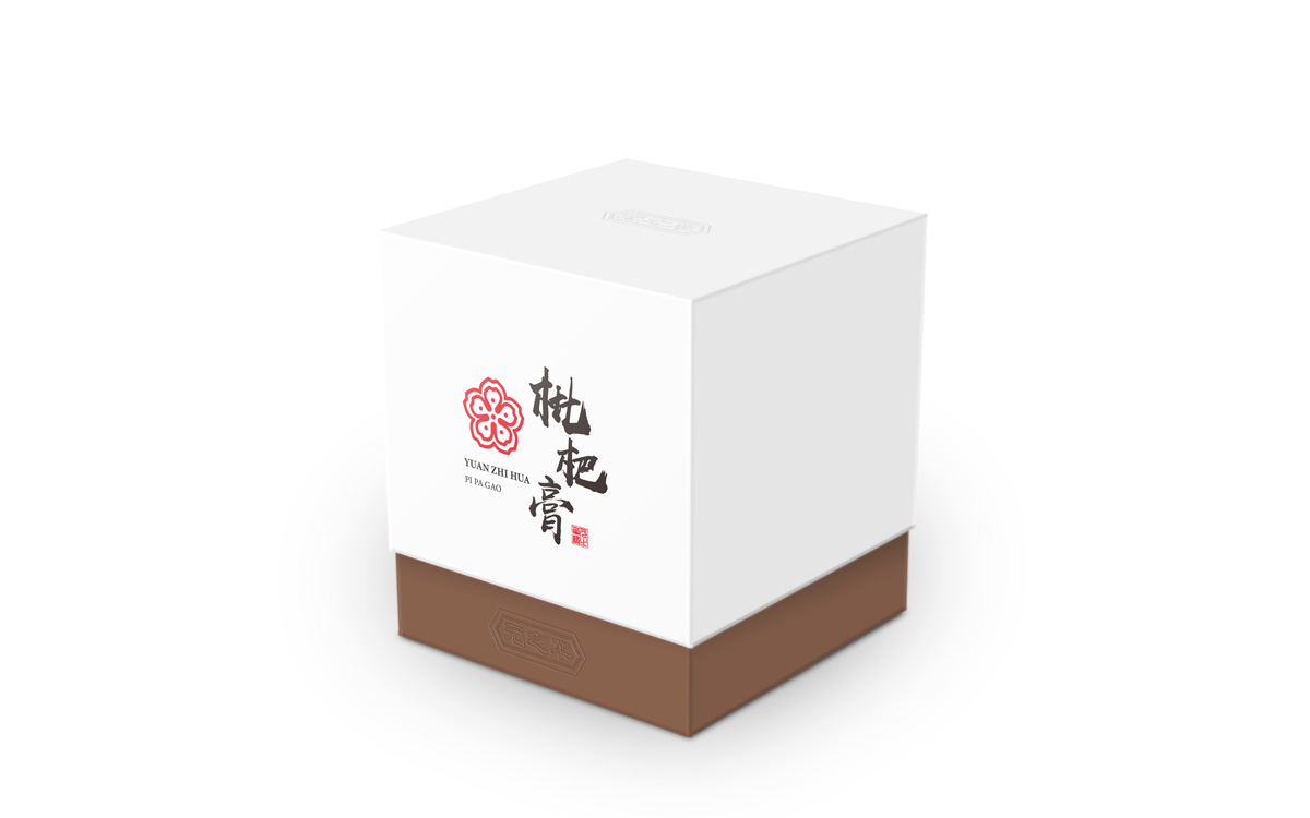 元之华枇杷膏包装设计