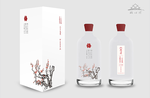 同心村白酒包装设计