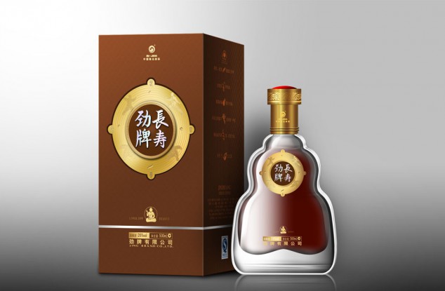 酒瓶包装设计_茅型瓶酱酒包装设计